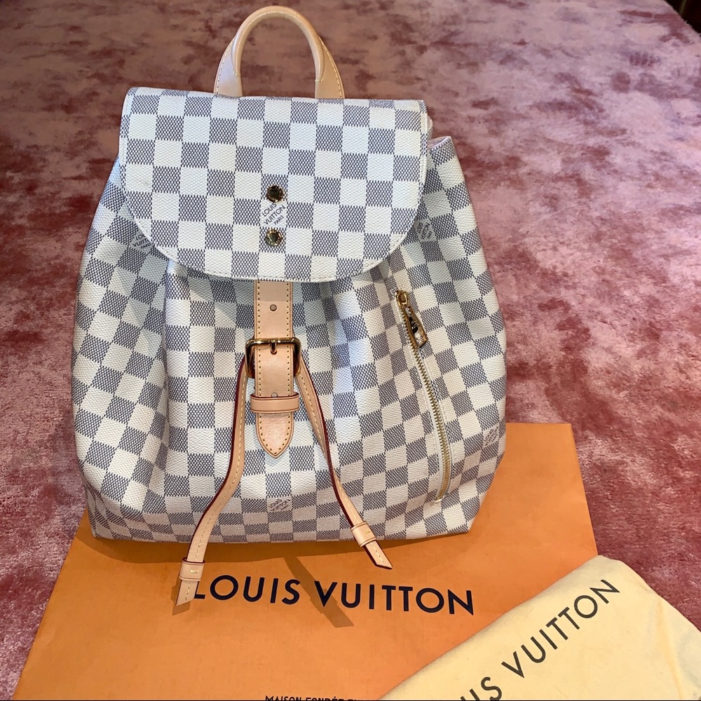 Louis Vuitton “Sperone” Damier Azur Backpack
